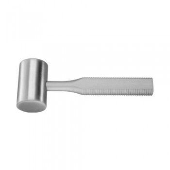 Heath Bone Mallet Stainless Steel, 18.5 cm - 7 1/4" Head Diameter - Weight 40.0 mm Ø - 660 Grams
